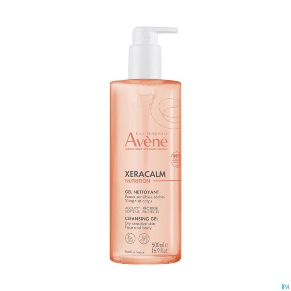 Productshot Avene Xeracalm Nutrition Reinigingsgel 500ml Productshot Avene Xeracalm Nutrition Reinigingsgel 500ml