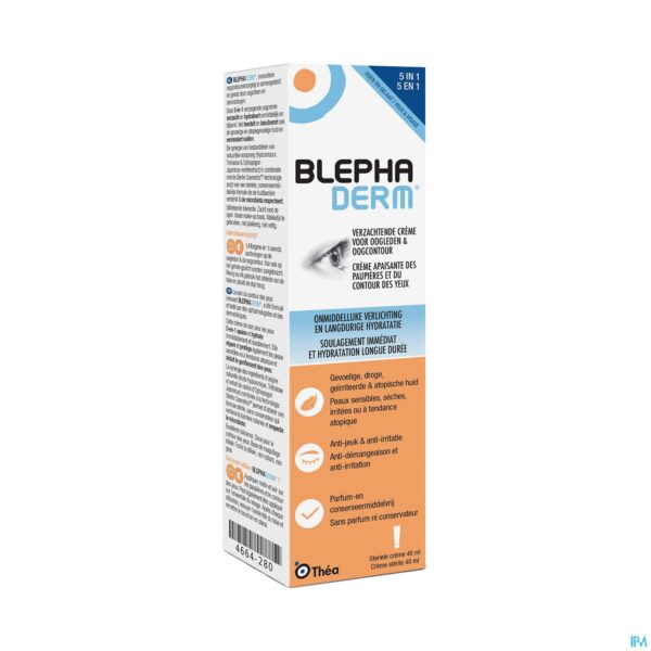 Packshot Blephaderm Creme Tube 40ml