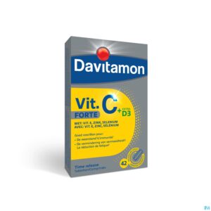 Packshot Davitamon Vitamine C Forte Comp 42