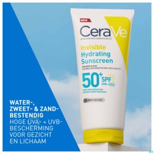Lifestyle_image Cerave Sun Zonnecreme Hydra Onzichtb. Spf50 177ml