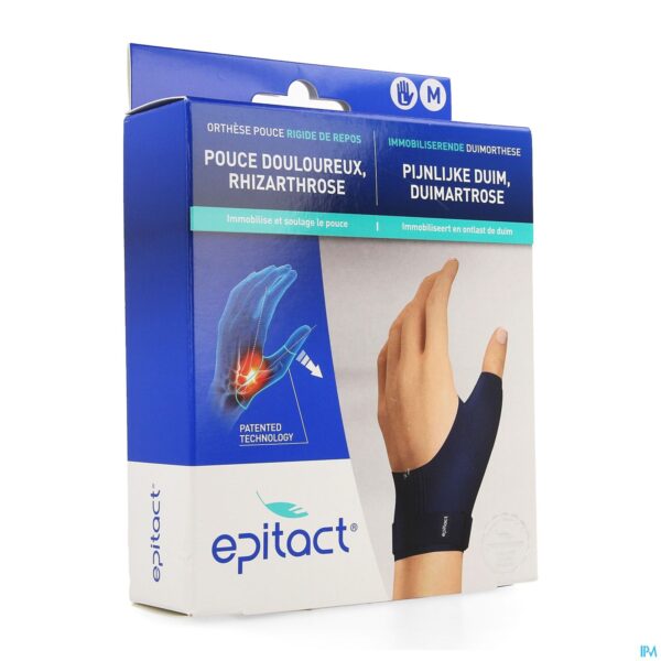 Packshot Epitact Immobiliserende Duimorthese Linkerhand M