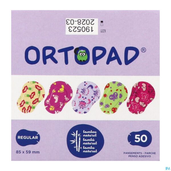 Packshot Ortopad Soft Girls Regular 85x59mm 50 72234