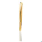 Productshot Epileerpincet Schuin Inox Verguld