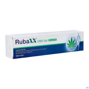 Packshot RUBAXX CANNABIS CBD GEL 180 ML