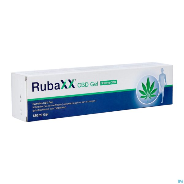 Packshot RUBAXX CANNABIS CBD GEL 180 ML