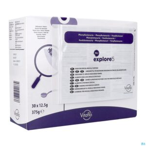 Packshot Pku Explore 5 N/gearomatiseerd Pdr Zakje 30x12,5g