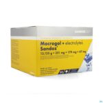 Packshot Macrogol + Electr Sandoz Pdr Ciroensmaak 50x13,7g