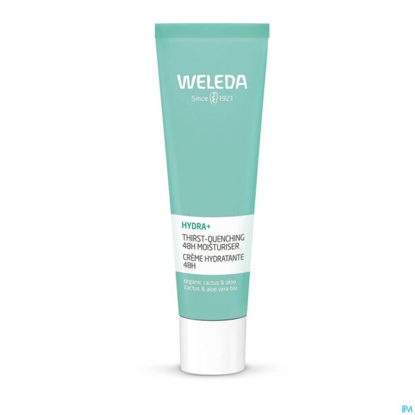 Productshot Weleda Hydra+ 48h Hydraterende Gezichtscreme 30ml