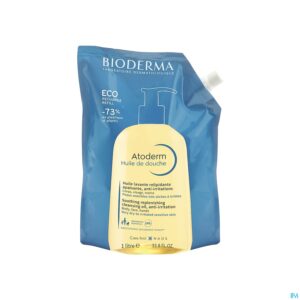 Packshot Bioderma Atoderm Huile Douche Ecorecharge 1l