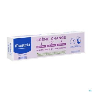 Packshot Mustela Bb Creme Luierwissel 1-2-3 50g