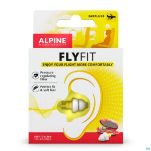 Packshot Alpine Fly Fit Oordop 1p