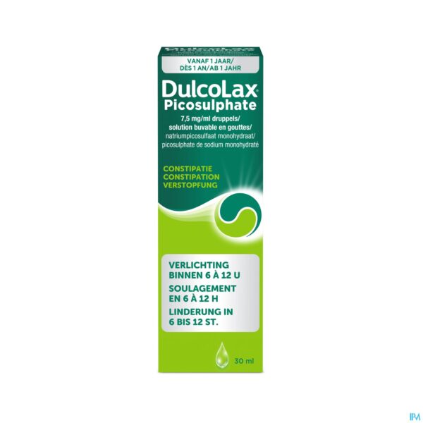 Packshot Dulcolax Picosulphate Or Susp Druppels 30ml