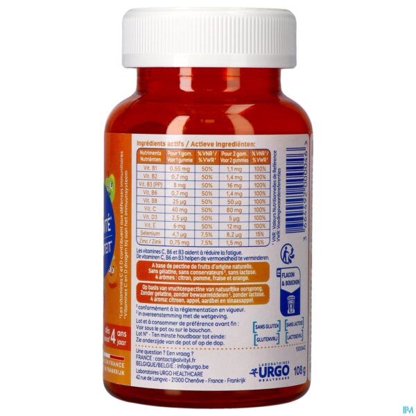 Packshot Alvityl Vitaliteit Gummies 60