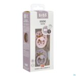 Packshot Bibs 1 Fopspeen Boheme Duo Blossom/lilac 2