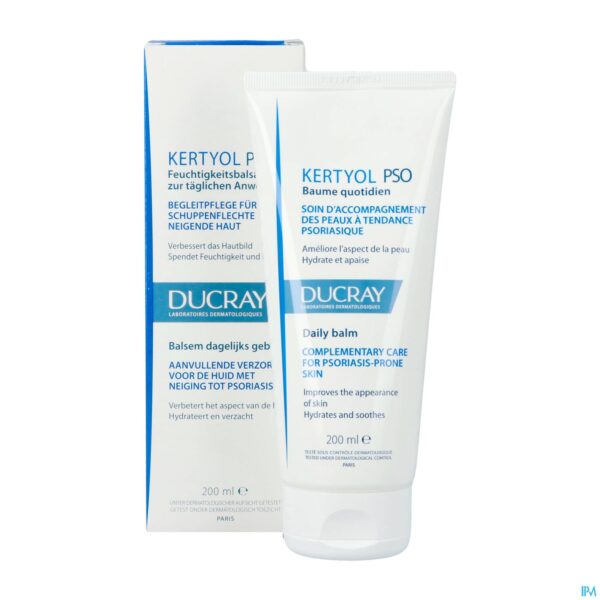 Productshot Ducray Kertyol Pso Balsem Dagelijks Gebruik 200ml