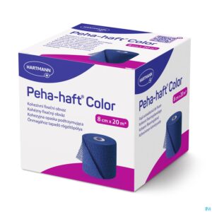Packshot Peha-haft Blauw Lf 8cmx20m 1 P/s