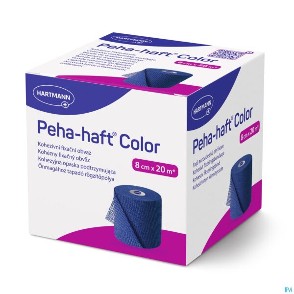 Packshot Peha-haft Blauw Lf 8cmx20m 1 P/s Packshot Peha-haft Blauw Lf 8cmx20m 1 P/s
