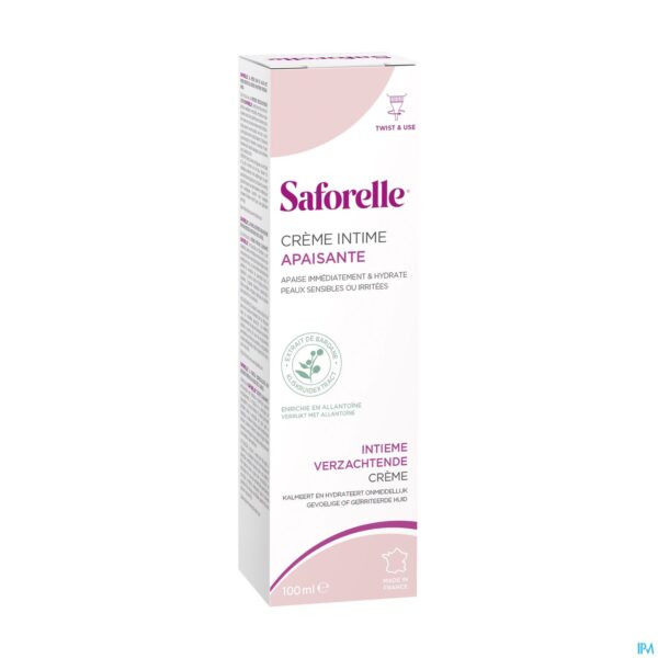 Packshot Saforelle Creme Verzachtend 100ml
