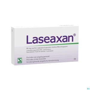 Packshot LASEAXAN® 28 ZACHTE CAPSULES