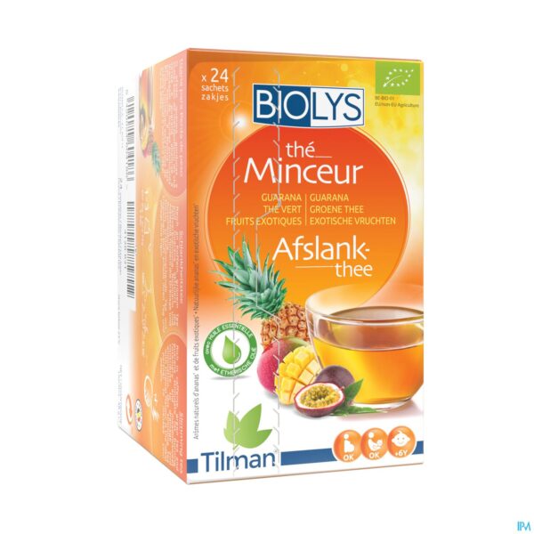 Packshot Biolys Guarana Gr. Thee Exotisch Vruchten Zakje 24