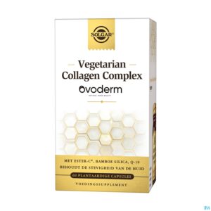 Packshot Solgar Vegetarian Collagen Complex Ovoderm Caps 60