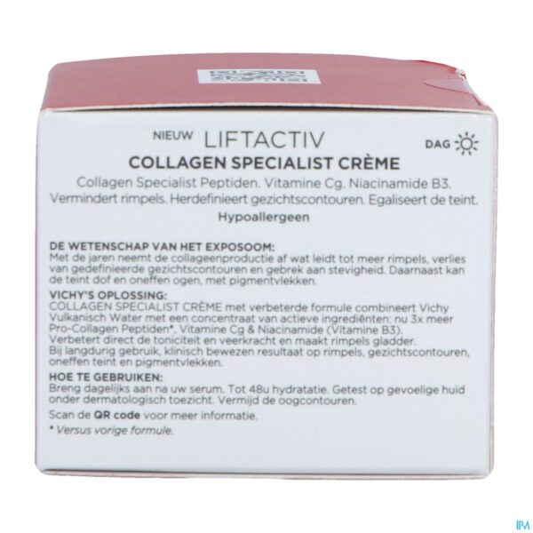 Packshot Vichy Liftactiv Collagen Specialist 50ml