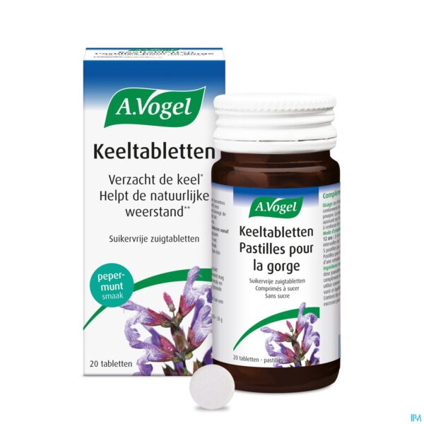Productshot A.Vogel Keeltabletten