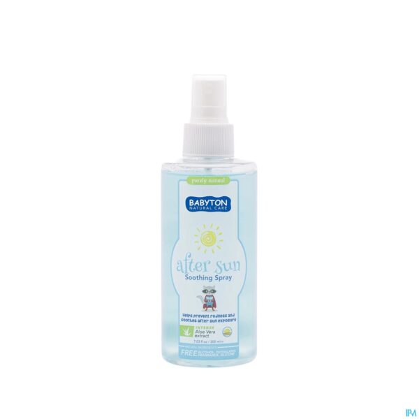 Packshot Babyton Natuurlijke After Sun Spray 200ml