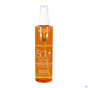 Packshot Vichy Capital Soleil Protect Olie 200ml