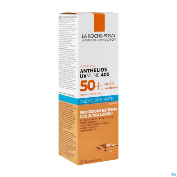 Packshot Lrp Anthelios Uvmune400 Hydra Cr Mp Tt Spf50+ 50ml