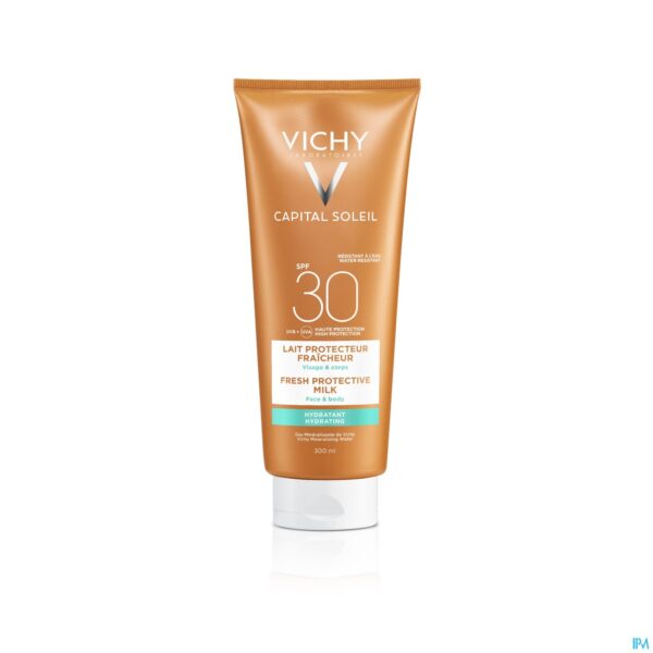 Packshot Vichy Cap Sol Ip30 Melk Lichaam 300ml
