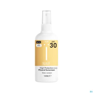 Packshot Naif Grown Ups Sun Body Spray Ip30 100ml