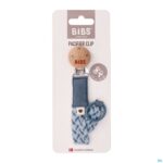 Packshot Bibs Fopspeenketting Braided Petrol&baby Blue