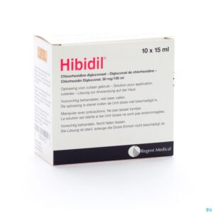 Packshot Hibidil Sol 10x15ml Ud Bottelpack