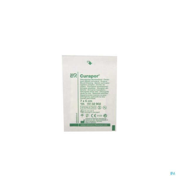 Productshot Curapor Verb Chirurg. Steriel 7cmx 5cm 5 32902