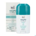 Packshot Roc Keops Deo Stick 40ml Nf