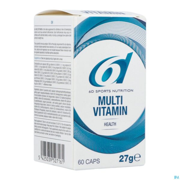 Packshot 6d Multivitamin Caps 60 Nf