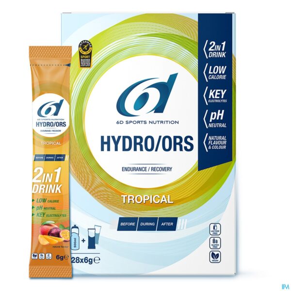 Productshot 6d Hydro Ors Tropical Zakje 28x6g