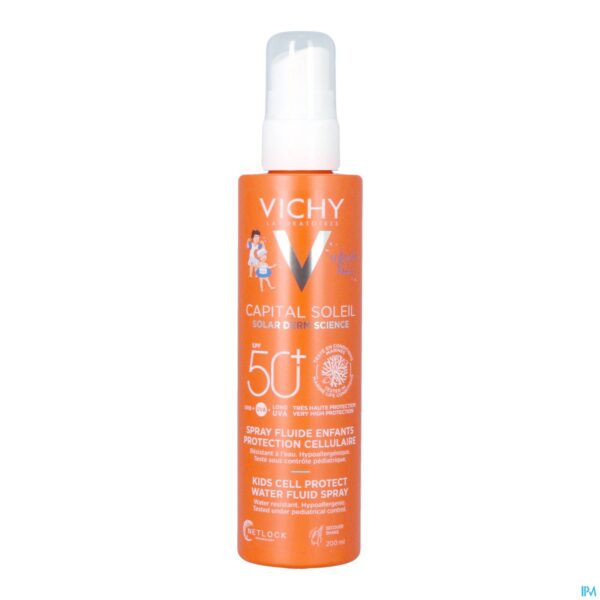 Packshot Vichy Capital Prot. Cell. Kind Spf50+ Spray 200ml