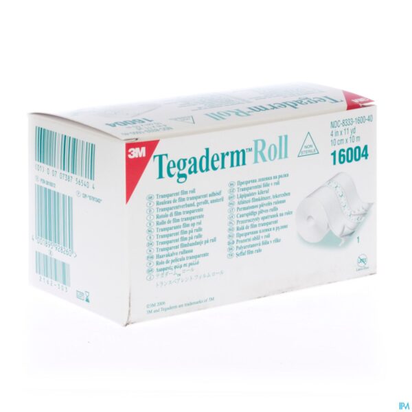 Packshot Tegaderm Roll 3m Film Transp. 10cmx10m 1 16004