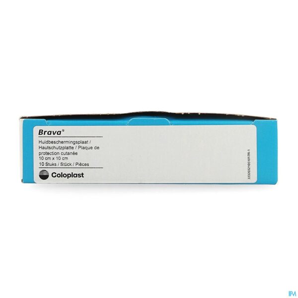 Packshot Brava Beschermplaat 10x10cm 10 3210
