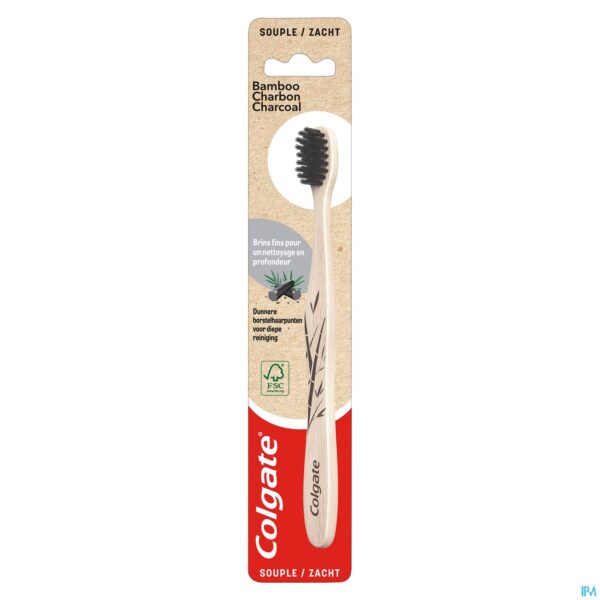 Packshot Colgate Tandenborstel Bamboe Zacht