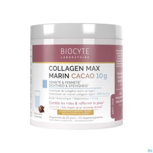 Packshot Biocyte Collagen Max Marin Pot 10g