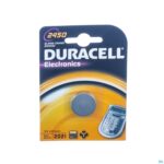 Packshot Duracell Dl/cr 2450 Diam24mm Ep50mm