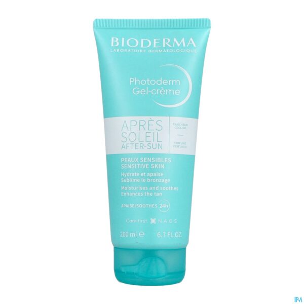 Packshot Bioderma Photoderm Gel Creme After Sun 200ml