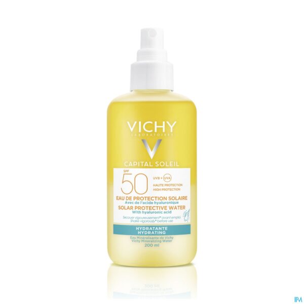 Packshot Vichy Cap. Sol. Beschermend Water Hydra Ip50 200ml