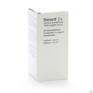 Packshot Steovit Forte 1000mg/800ie Tablcont 90