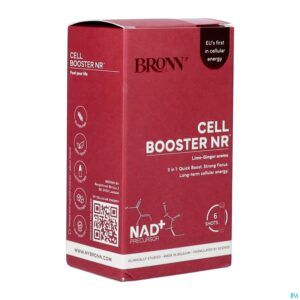 Packshot Bronn Cell Booster Nr Shots 6x25ml