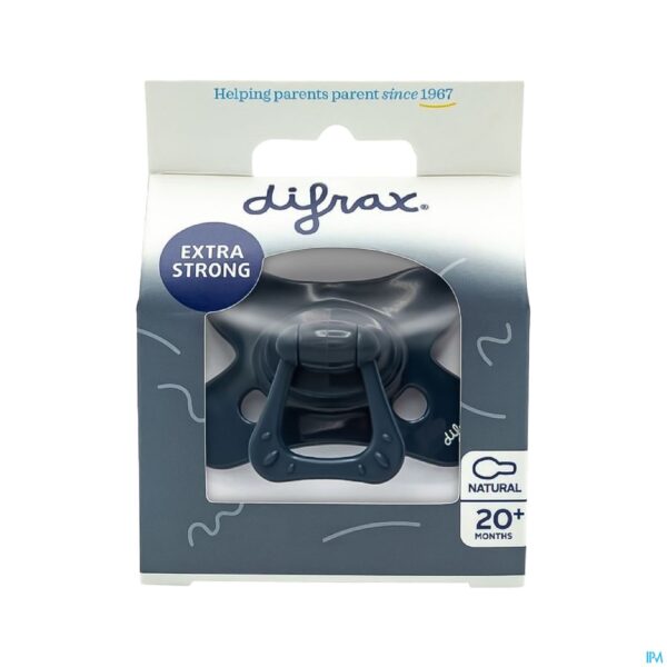 Packshot Difrax Fopspeen Natural 18m+ Special Ed. Assorti