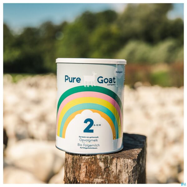 Lifestyle_image Pure Goat Opvolgmelk 2 Pdr 400g